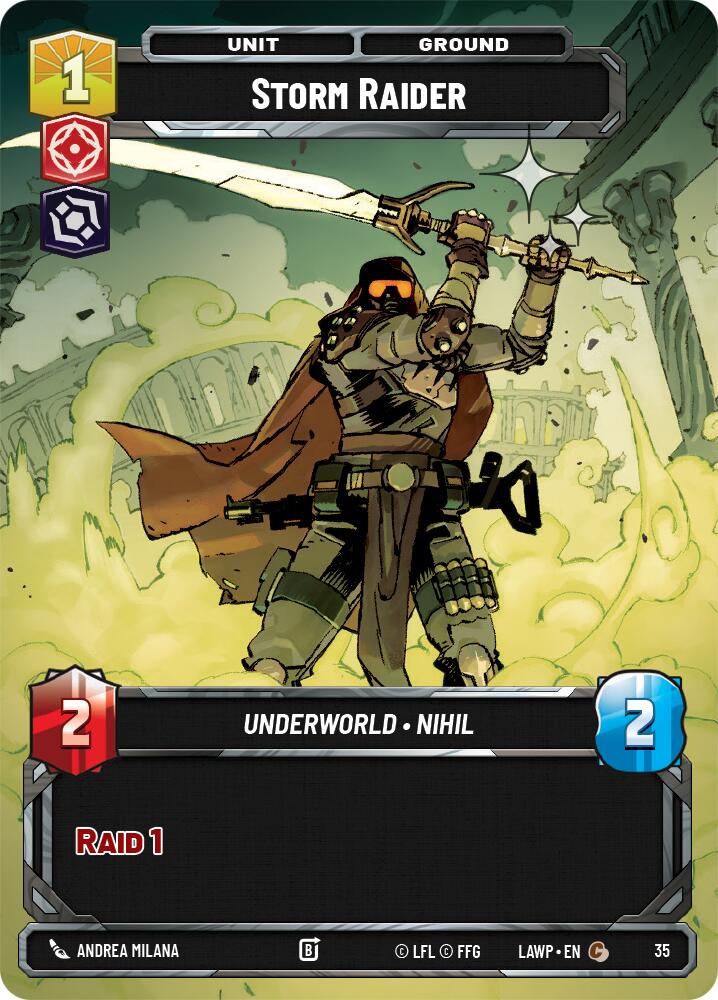 Storm Raider (35) (Foil) (35) [A Lawless Time: Weekly Play] | Shuffle n Cut Hobbies & Games