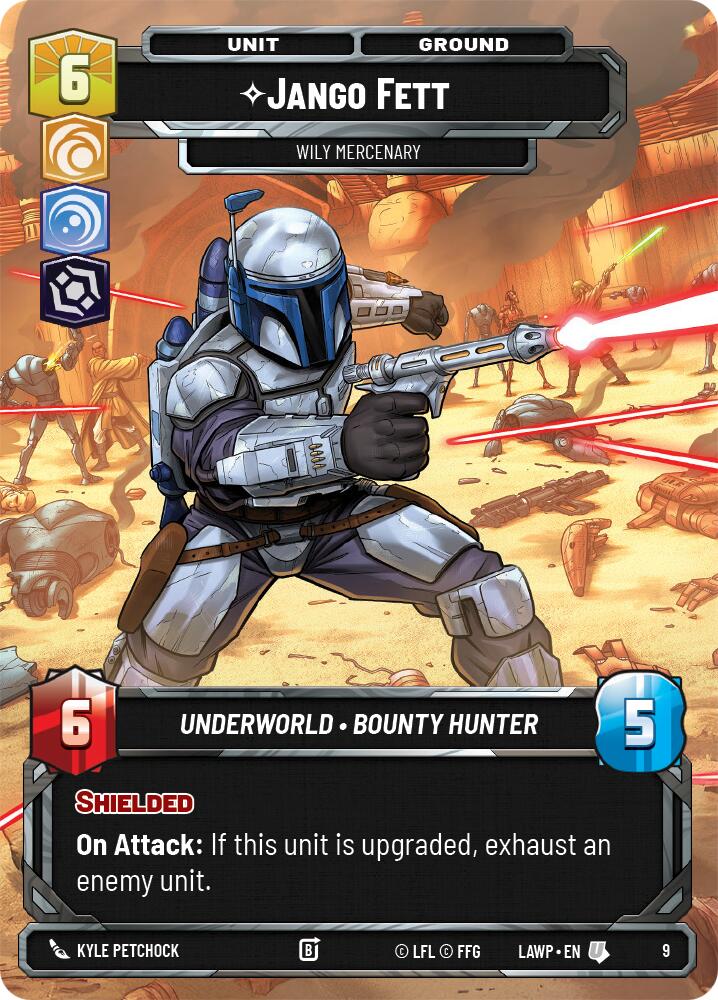 Jango Fett - Wily Mercenary (9) (9) [A Lawless Time: Weekly Play] | Shuffle n Cut Hobbies & Games