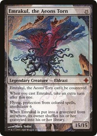 Emrakul, the Aeons Torn (Rise of the Eldrazi) [Oversize Cards] | Shuffle n Cut Hobbies & Games
