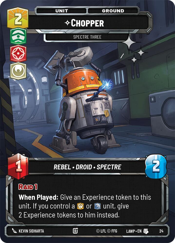 Chopper - Spectre Three (24) (Foil) (24) [A Lawless Time: Weekly Play] | Shuffle n Cut Hobbies & Games