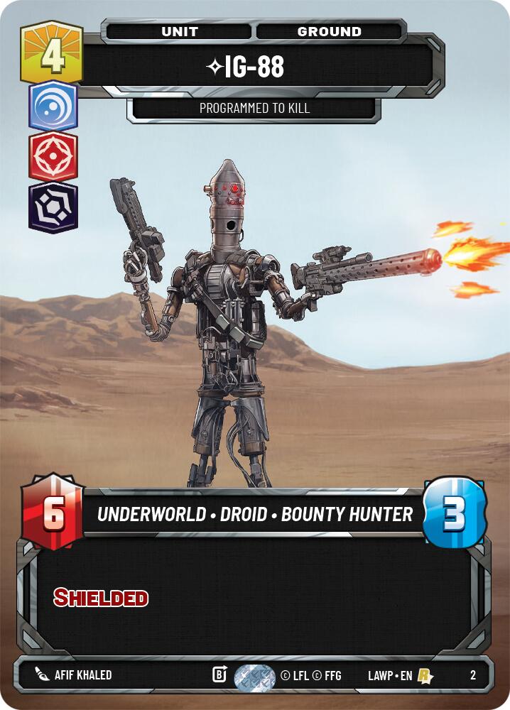 IG-88 - Programmed to Kill (2) (2) [A Lawless Time: Weekly Play] | Shuffle n Cut Hobbies & Games