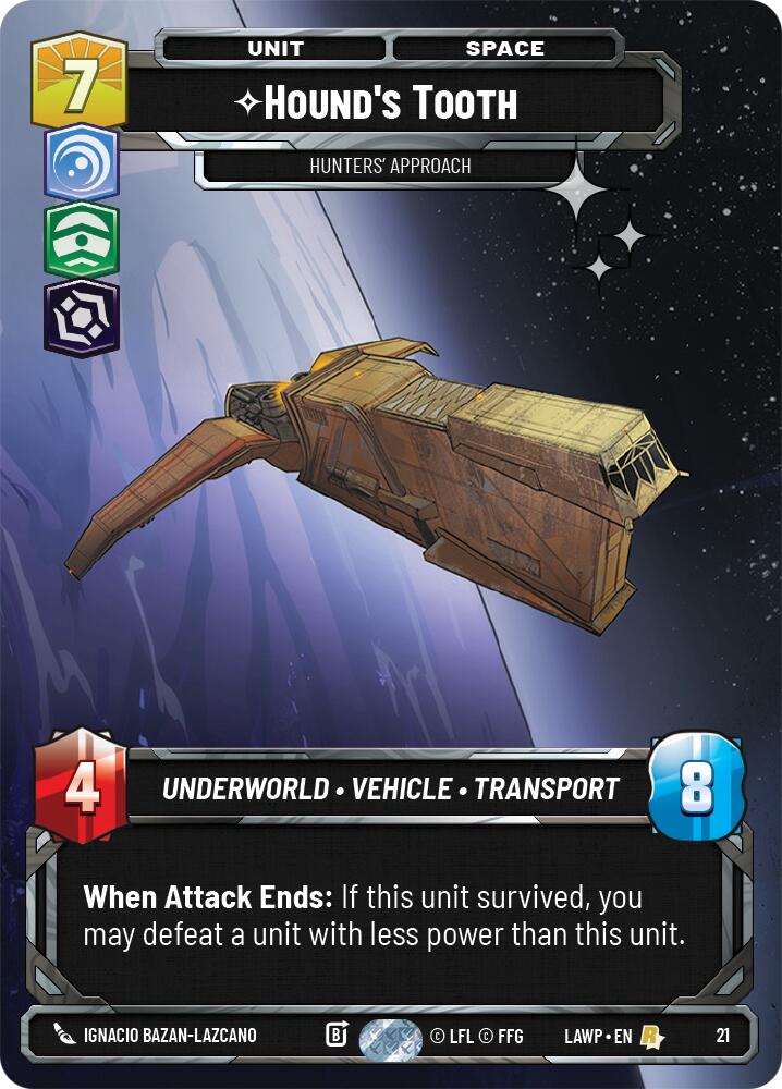 Hound's Tooth - Hunters' Approach (21) (Foil) (21) [A Lawless Time: Weekly Play] | Shuffle n Cut Hobbies & Games