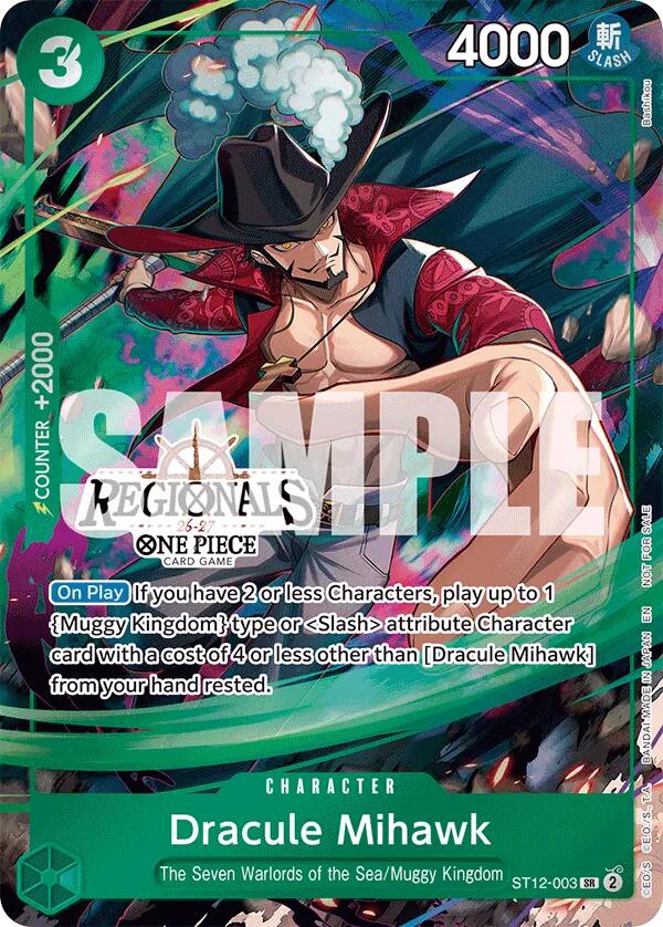 Dracule Mihawk (Regional Participation Pack 2026 Vol.1) [One Piece Promotion Cards] | Shuffle n Cut Hobbies & Games