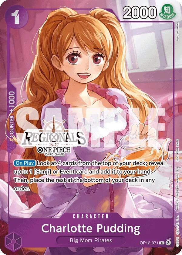 Charlotte Pudding (Regional Participation Pack 2026 Vol.1) [One Piece Promotion Cards] | Shuffle n Cut Hobbies & Games