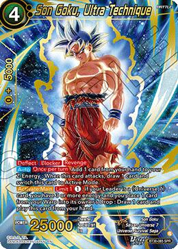 Son Goku, Ultra Technique (SPR) (BT30-085) [Three Glorious Fighters] | Shuffle n Cut Hobbies & Games