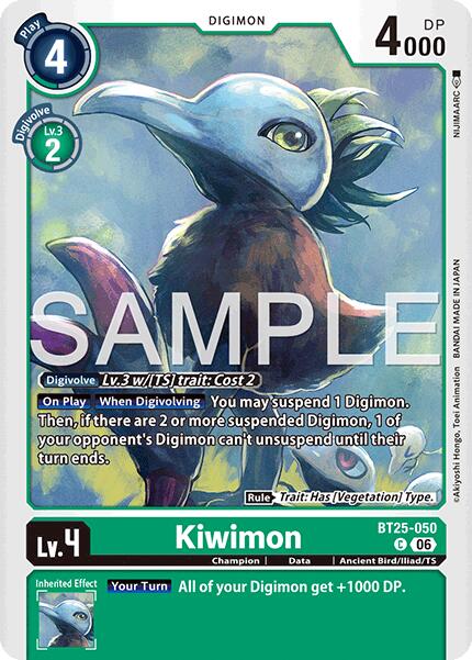 Kiwimon [BT25-050] [Dual Revolution] | Shuffle n Cut Hobbies & Games