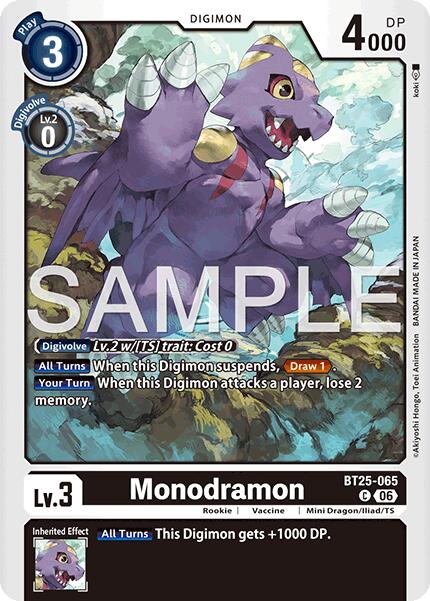 Monodramon [BT25-065] [Dual Revolution] | Shuffle n Cut Hobbies & Games