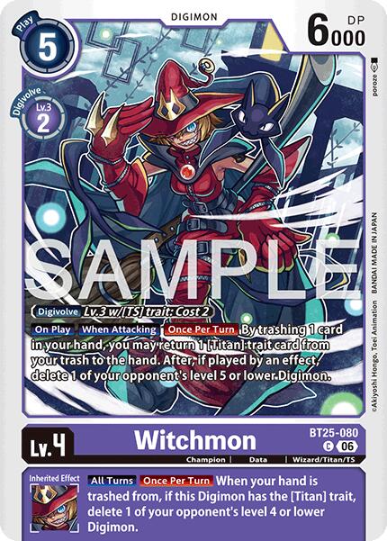 Witchmon [BT25-080] [Dual Revolution] | Shuffle n Cut Hobbies & Games
