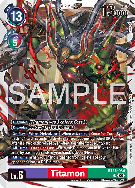 Titamon [BT25-084] [Dual Revolution] | Shuffle n Cut Hobbies & Games