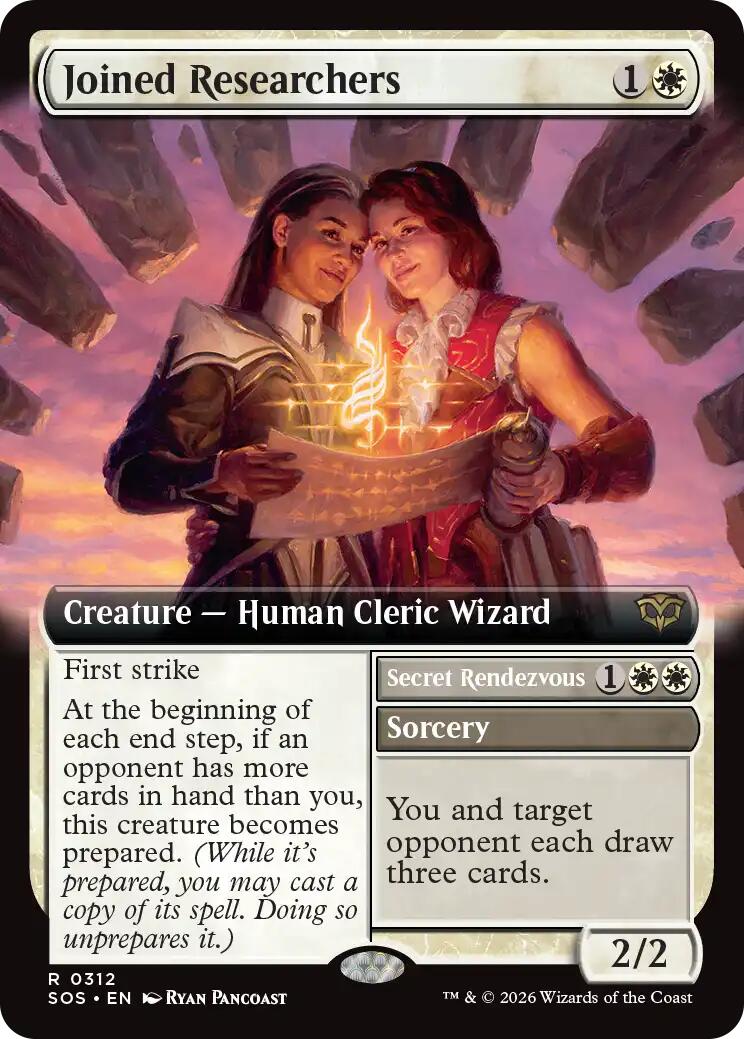 Joined Researchers (Extended Art) [Secrets of Strixhaven] | Shuffle n Cut Hobbies & Games