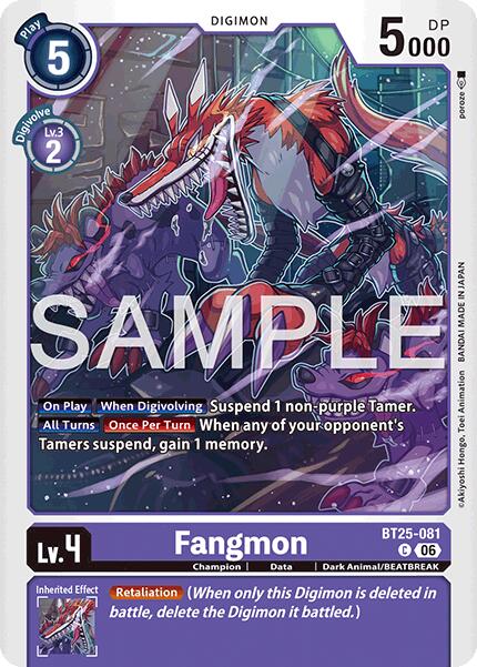 Fangmon [BT25-081] [Dual Revolution] | Shuffle n Cut Hobbies & Games
