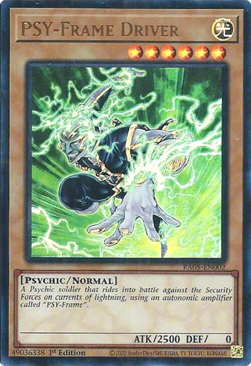 PSY-Frame Driver (Ultra Rare) [RA05-EN002] Ultra Rare | Shuffle n Cut Hobbies & Games