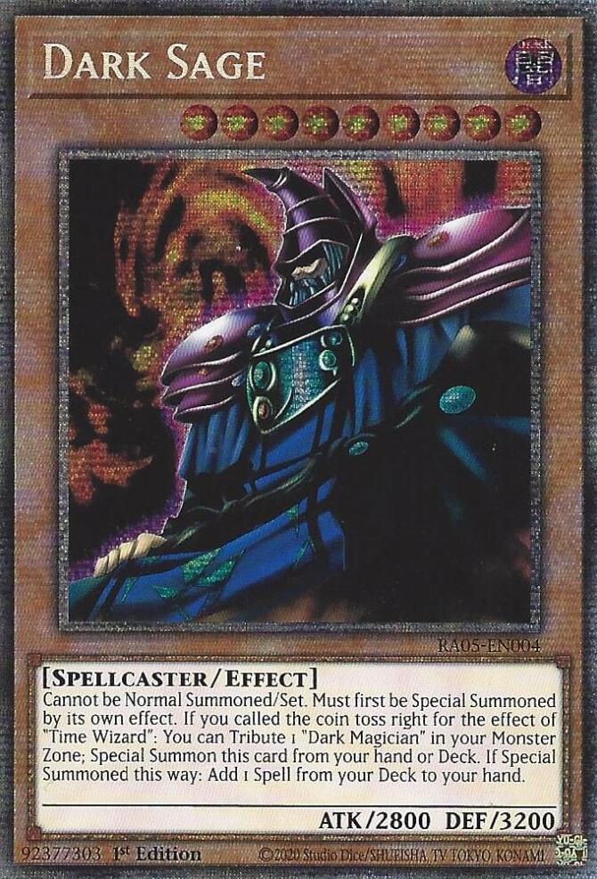 Dark Sage [RA05-EN004] Super Rare | Shuffle n Cut Hobbies & Games