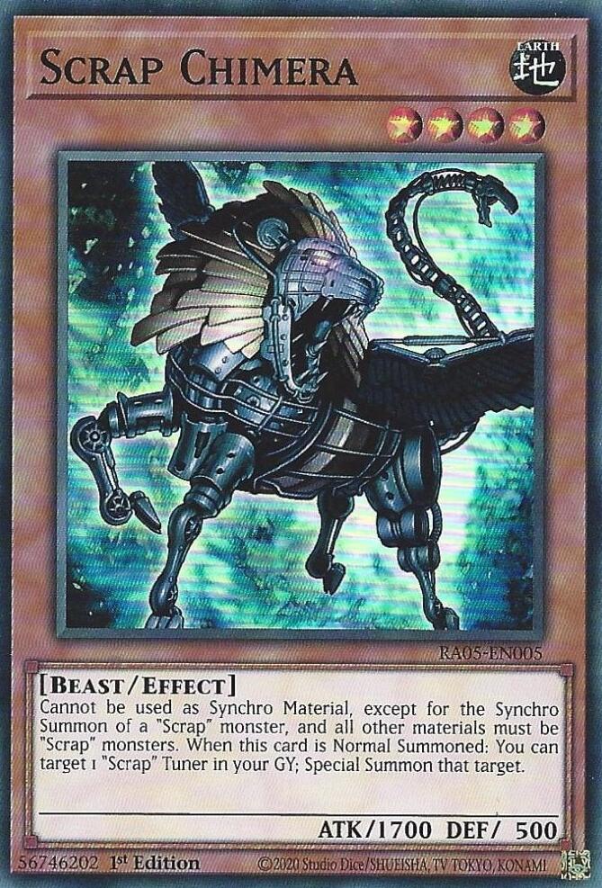 Scrap Chimera [RA05-EN005] Super Rare | Shuffle n Cut Hobbies & Games