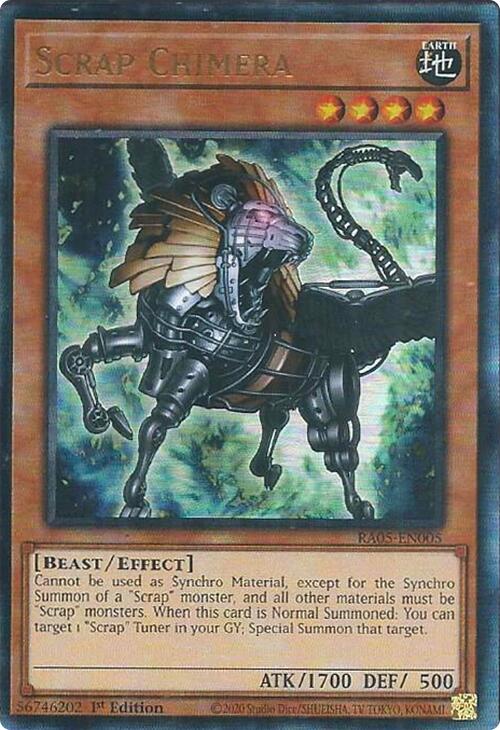Scrap Chimera (Ultimate Rare) [RA05-EN005] Ultimate Rare | Shuffle n Cut Hobbies & Games