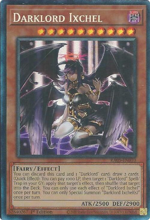 Darklord Ixchel (Collector's Rare) [RA05-EN010] Collector's Rare | Shuffle n Cut Hobbies & Games