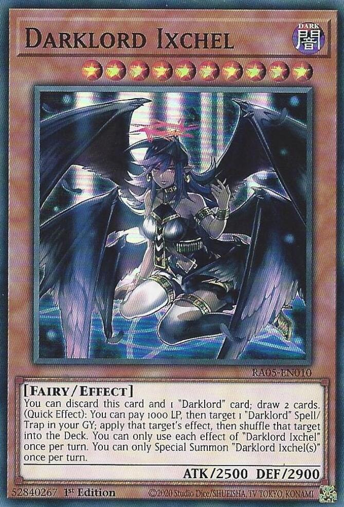 Darklord Ixchel [RA05-EN010] Super Rare | Shuffle n Cut Hobbies & Games