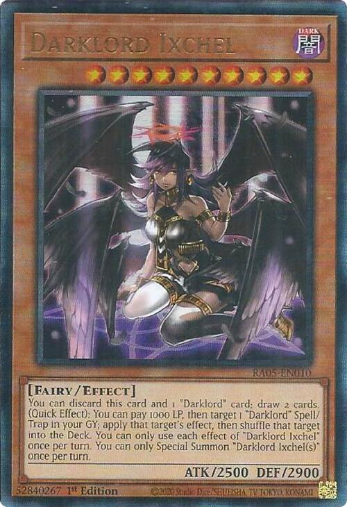 Darklord Ixchel (Ultimate Rare) [RA05-EN010] Ultimate Rare | Shuffle n Cut Hobbies & Games