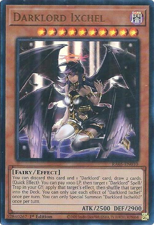 Darklord Ixchel (Ultra Rare) [RA05-EN010] Ultra Rare | Shuffle n Cut Hobbies & Games