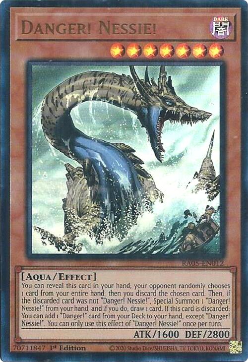 Danger! Nessie! (Ultra Rare) [RA05-EN012] Ultra Rare | Shuffle n Cut Hobbies & Games