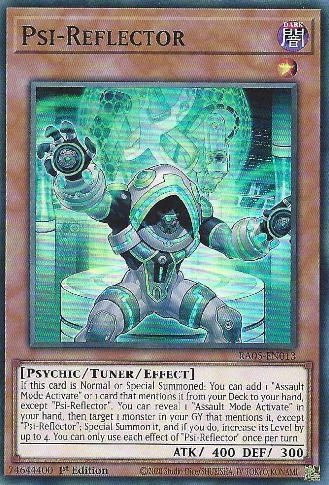 Psi-Reflector [RA05-EN013] Super Rare | Shuffle n Cut Hobbies & Games
