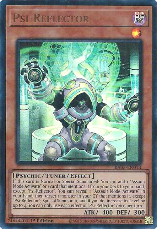 Psi-Reflector (Ultra Rare) [RA05-EN013] Ultra Rare | Shuffle n Cut Hobbies & Games