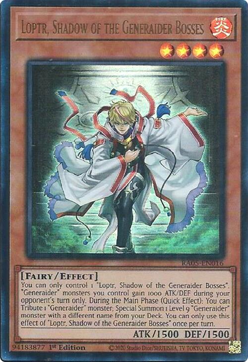 Loptr, Shadow of the Generaider Bosses (Ultra Rare) [RA05-EN016] Ultra Rare | Shuffle n Cut Hobbies & Games