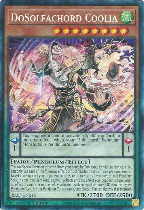 DoSolfachord Coolia (Collector's Rare) [RA05-EN018] Collector's Rare | Shuffle n Cut Hobbies & Games