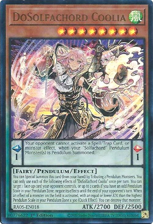 DoSolfachord Coolia (Ultra Rare) [RA05-EN018] Ultra Rare | Shuffle n Cut Hobbies & Games