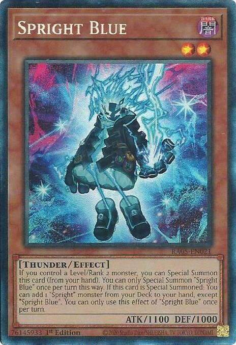 Spright Blue (Collector's Rare) [RA05-EN021] Collector's Rare | Shuffle n Cut Hobbies & Games