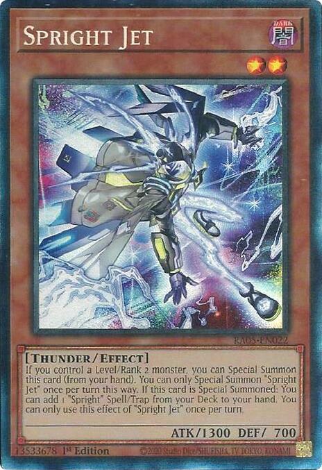 Spright Jet (Collector's Rare) [RA05-EN022] Collector's Rare | Shuffle n Cut Hobbies & Games