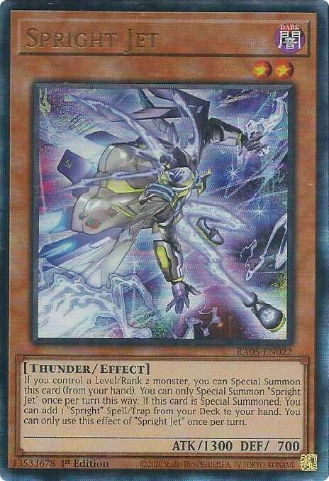 Spright Jet (Ultimate Rare) [RA05-EN022] Ultimate Rare | Shuffle n Cut Hobbies & Games