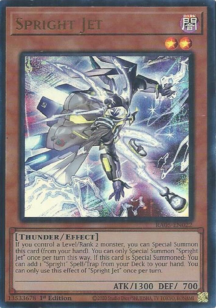 Spright Jet (Ultra Rare) [RA05-EN022] Ultra Rare | Shuffle n Cut Hobbies & Games