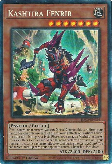 Kashtira Fenrir (Collector's Rare) [RA05-EN024] Collector's Rare | Shuffle n Cut Hobbies & Games