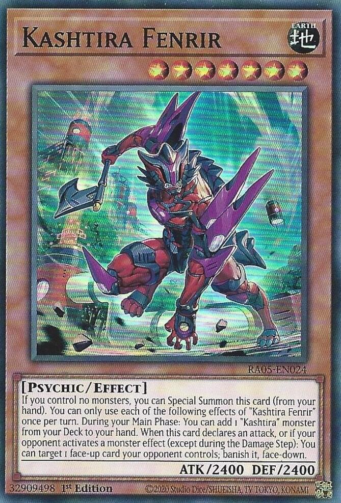 Kashtira Fenrir [RA05-EN024] Super Rare | Shuffle n Cut Hobbies & Games