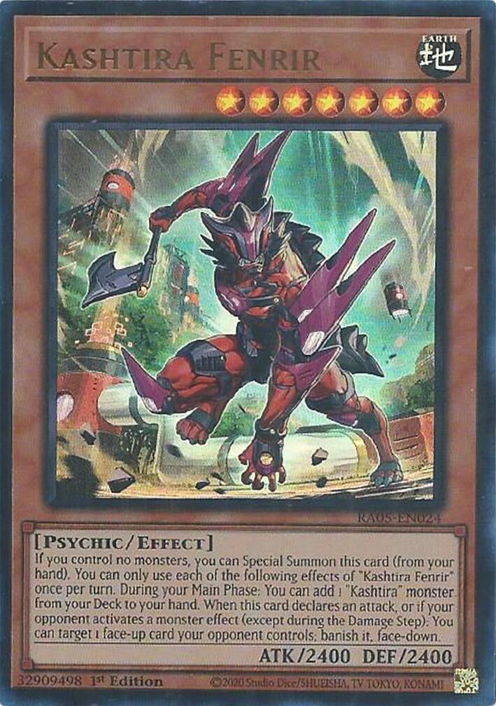 Kashtira Fenrir (Ultra Rare) [RA05-EN024] Ultra Rare | Shuffle n Cut Hobbies & Games