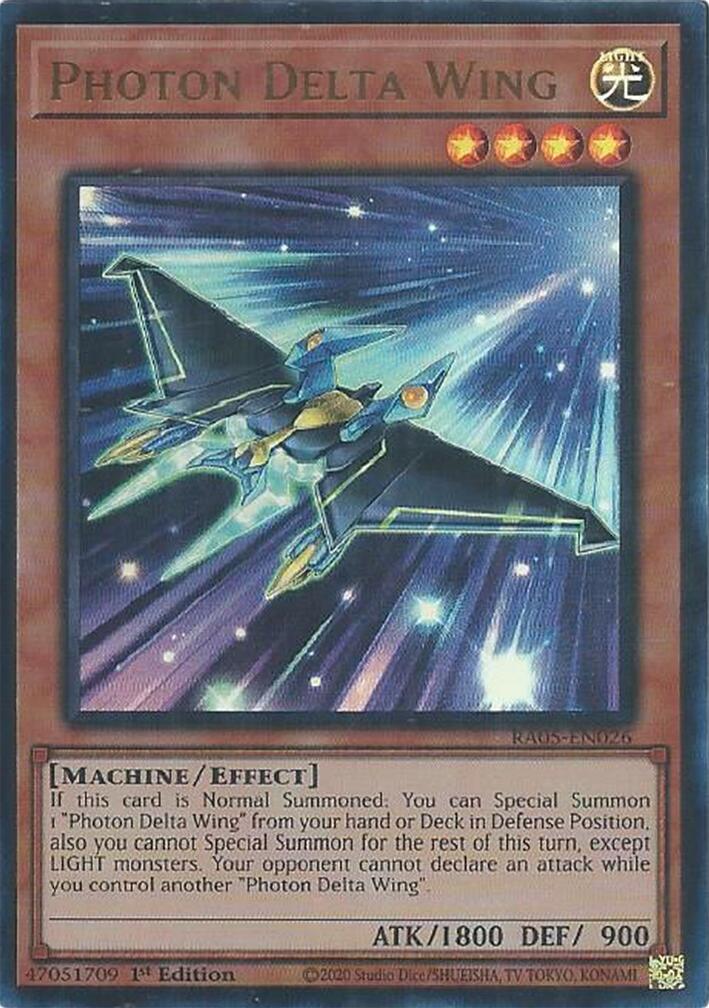 Photon Delta Wing (Ultra Rare) [RA05-EN026] Ultra Rare | Shuffle n Cut Hobbies & Games