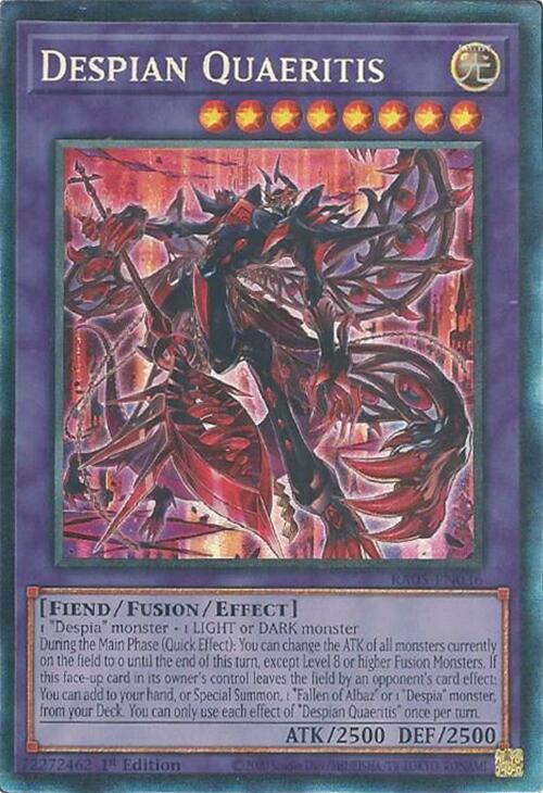 Despian Quaeritis (Collector's Rare) [RA05-EN036] Collector's Rare | Shuffle n Cut Hobbies & Games