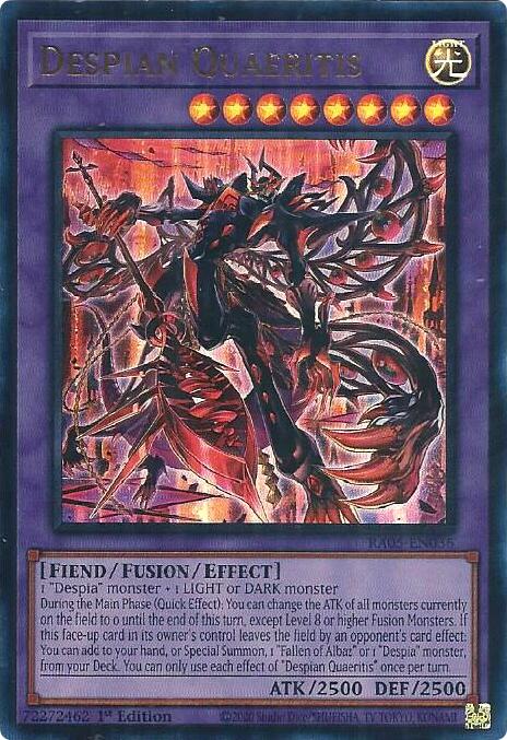 Despian Quaeritis (Ultra Rare) [RA05-EN036] Ultra Rare | Shuffle n Cut Hobbies & Games