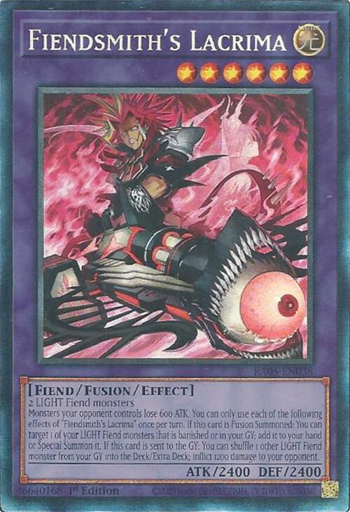 Fiendsmith's Lacrima (Collector's Rare) [RA05-EN038] Collector's Rare | Shuffle n Cut Hobbies & Games
