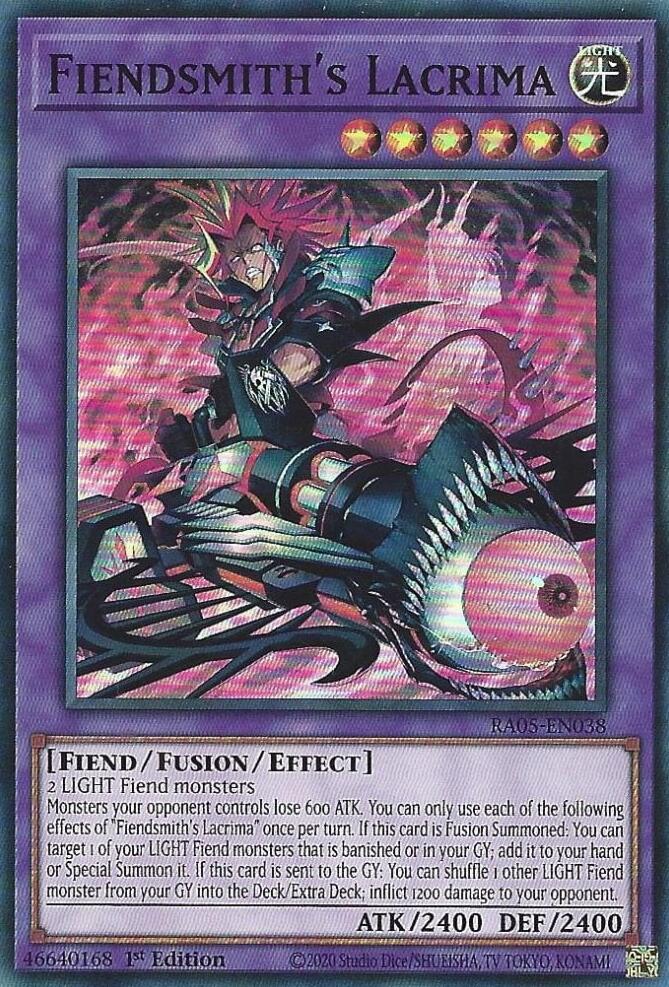 Fiendsmith's Lacrima [RA05-EN038] Super Rare | Shuffle n Cut Hobbies & Games