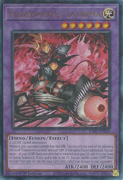 Fiendsmith's Lacrima (Ultimate Rare) [RA05-EN038] Ultimate Rare | Shuffle n Cut Hobbies & Games