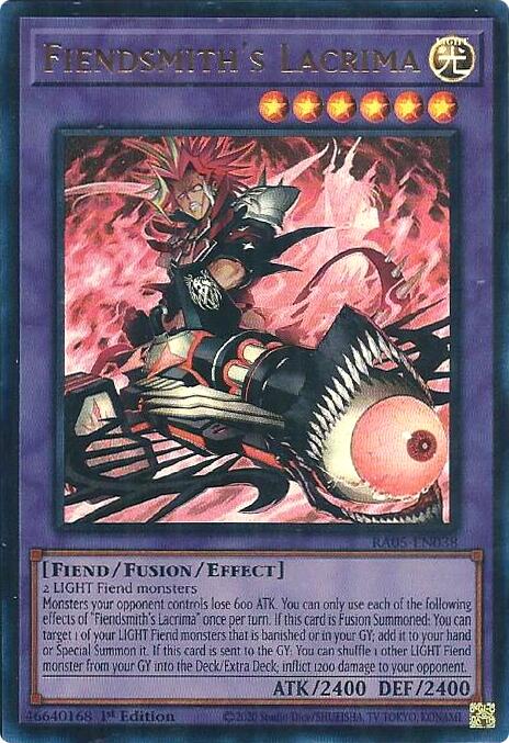 Fiendsmith's Lacrima (Ultra Rare) [RA05-EN038] Ultra Rare | Shuffle n Cut Hobbies & Games