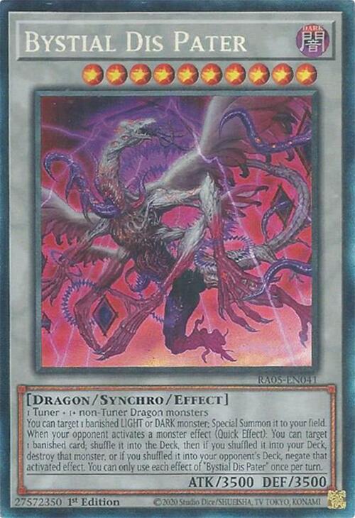 Bystial Dis Pater (Collector's Rare) [RA05-EN041] Collector's Rare | Shuffle n Cut Hobbies & Games