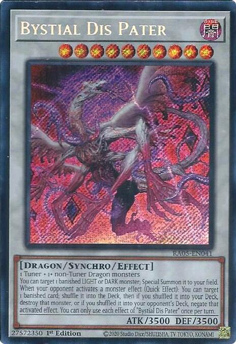 Bystial Dis Pater (Secret Rare) [RA05-EN041] Secret Rare | Shuffle n Cut Hobbies & Games