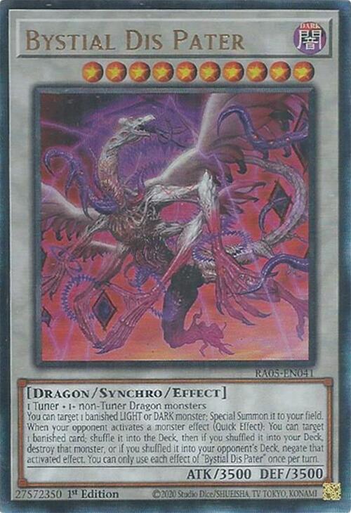 Bystial Dis Pater (Ultimate Rare) [RA05-EN041] Ultimate Rare | Shuffle n Cut Hobbies & Games