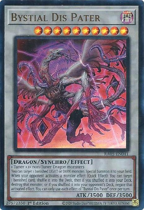Bystial Dis Pater (Ultra Rare) [RA05-EN041] Ultra Rare | Shuffle n Cut Hobbies & Games