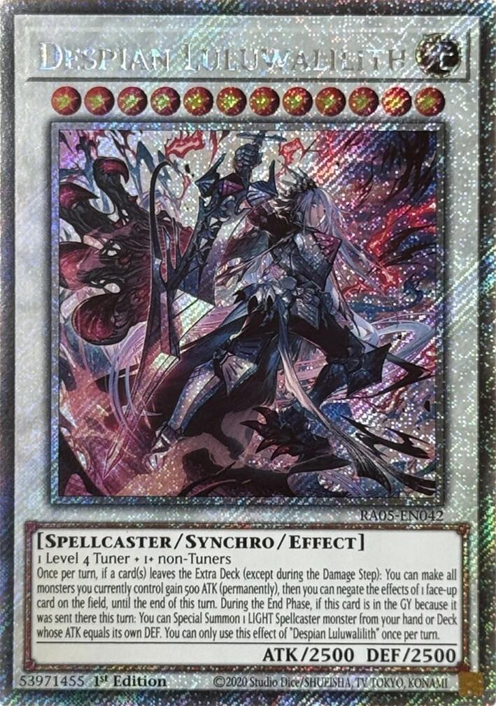 Despian Luluwalilith (Platinum Secret Rare) [RA05-EN042] Platinum Secret Rare | Shuffle n Cut Hobbies & Games