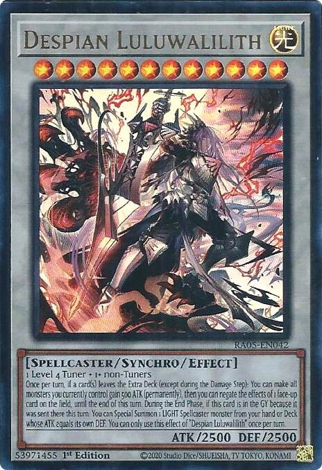 Despian Luluwalilith (Ultra Rare) [RA05-EN042] Ultra Rare | Shuffle n Cut Hobbies & Games