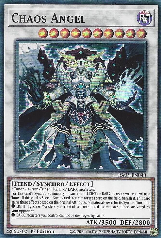 Chaos Angel [RA05-EN043] Super Rare | Shuffle n Cut Hobbies & Games